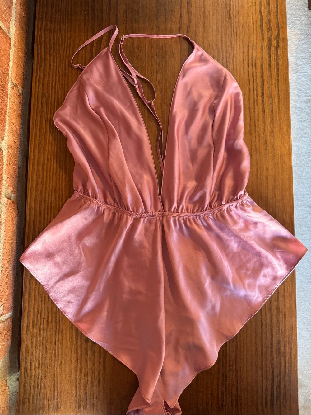 Victoria’s Secret Satin Flutter Romper
